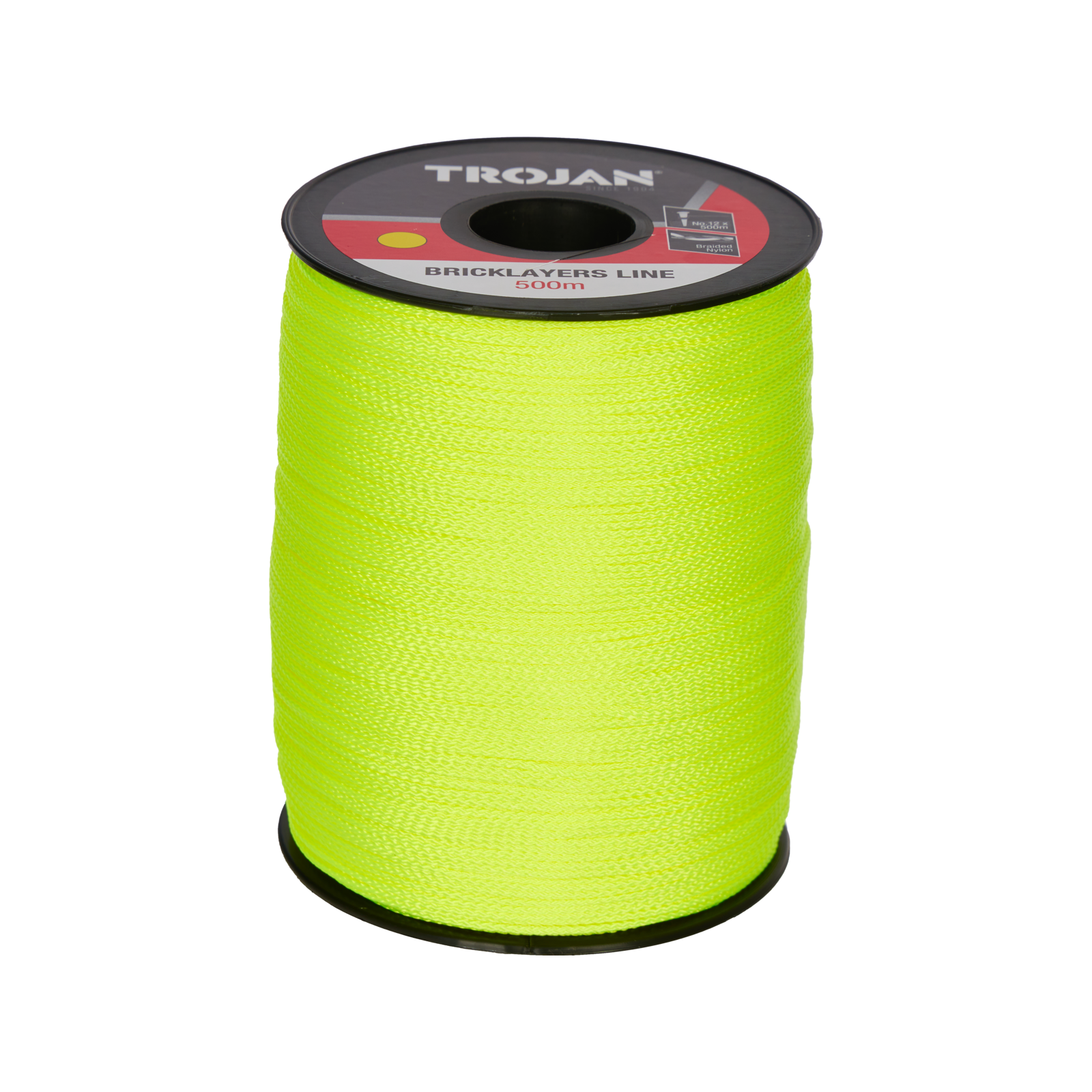 Trojan 500m No.8 Green Nylon Brickline