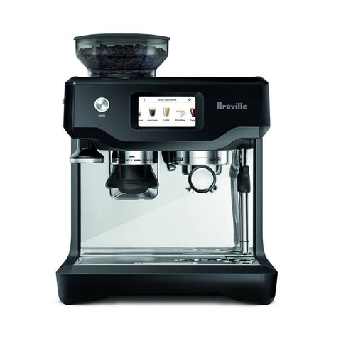 Breville Barista Touch Coffee Machine - Touch Screen, Programmable Milk Settings, Black - BES880BTR