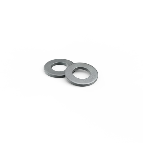 Zenith M10 Hot Dipped Galvanised Flat Round Washer - 4.6 Grade Steel, Each