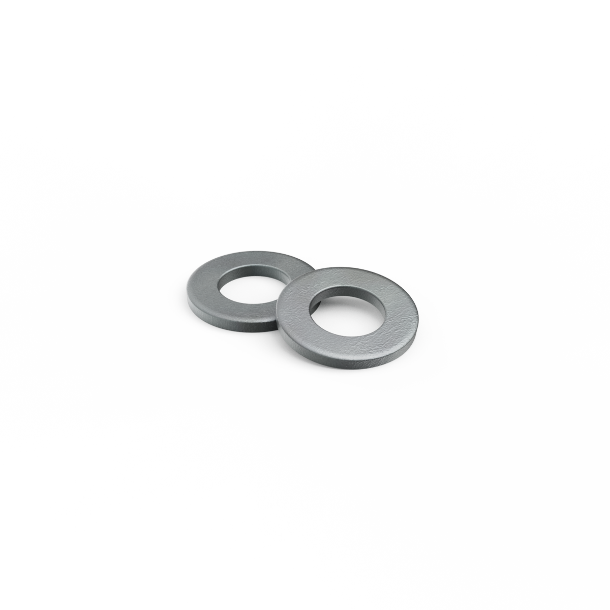 Zenith M10 Hot Dipped Galvanised Flat Round Washer - 4.6 Grade Steel, Each