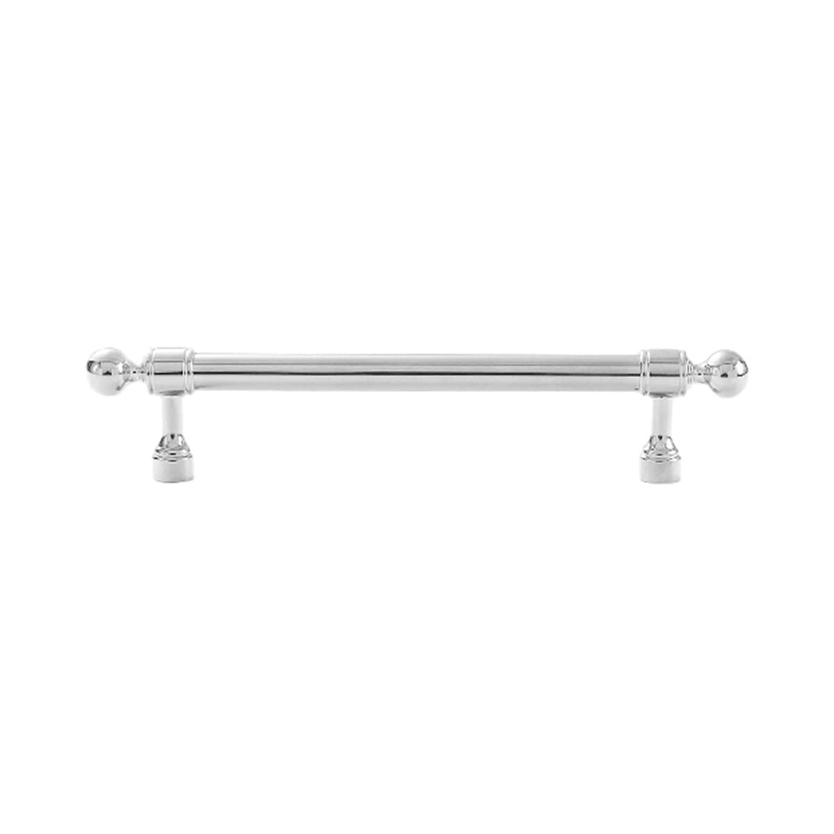 Cabinet Pull Handle in Polished Silver - 160 mm Hole Spacing