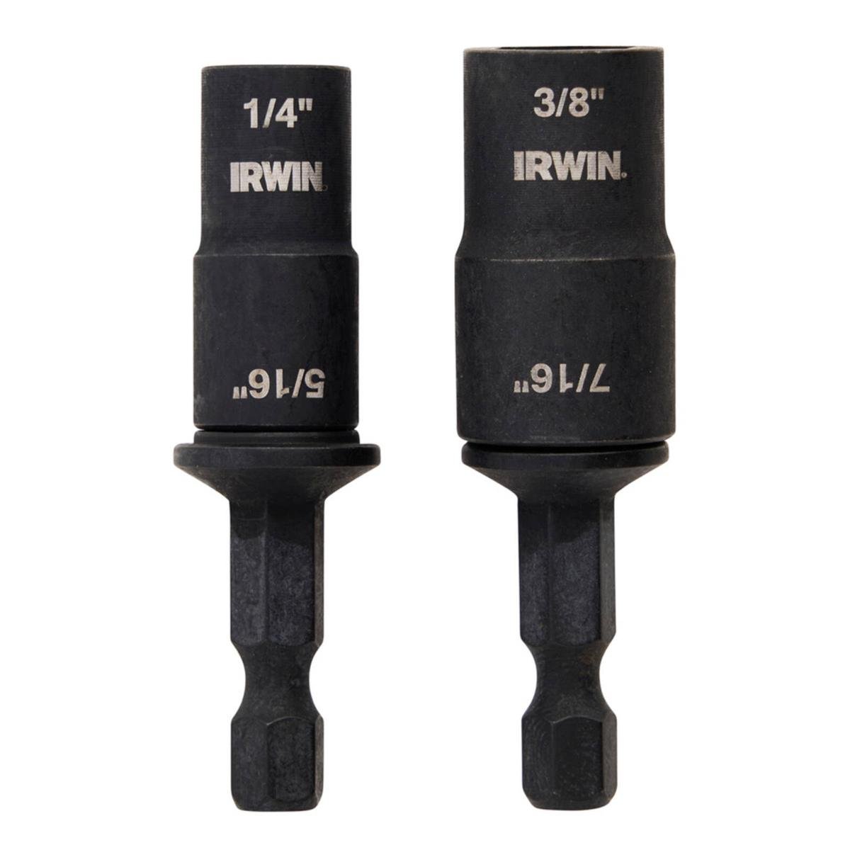 Irwin 2 Piece Double Ended Nut Driver - 80mm x 20mm x 120mm - Durable, Versatile - SuperSaverAU - view 1