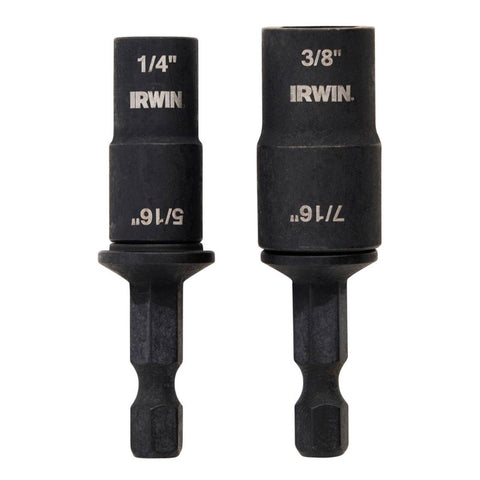 Irwin 2 Piece Double Ended Nut Driver - 80mm x 20mm x 120mm - Durable, Versatile - SuperSaverAU - view 1