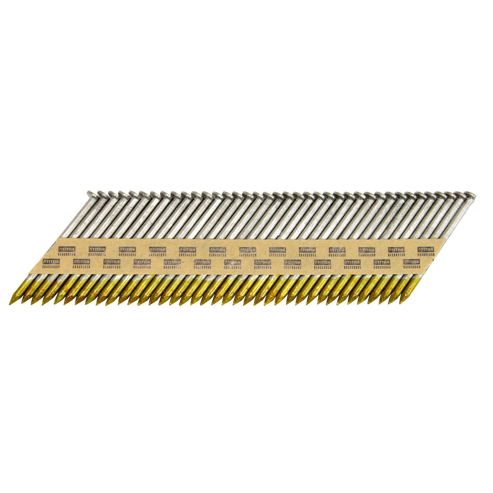 Titan 50 x 2.87mm Hot Dipped Galvanised Collated Framing Nails - 1000 Box