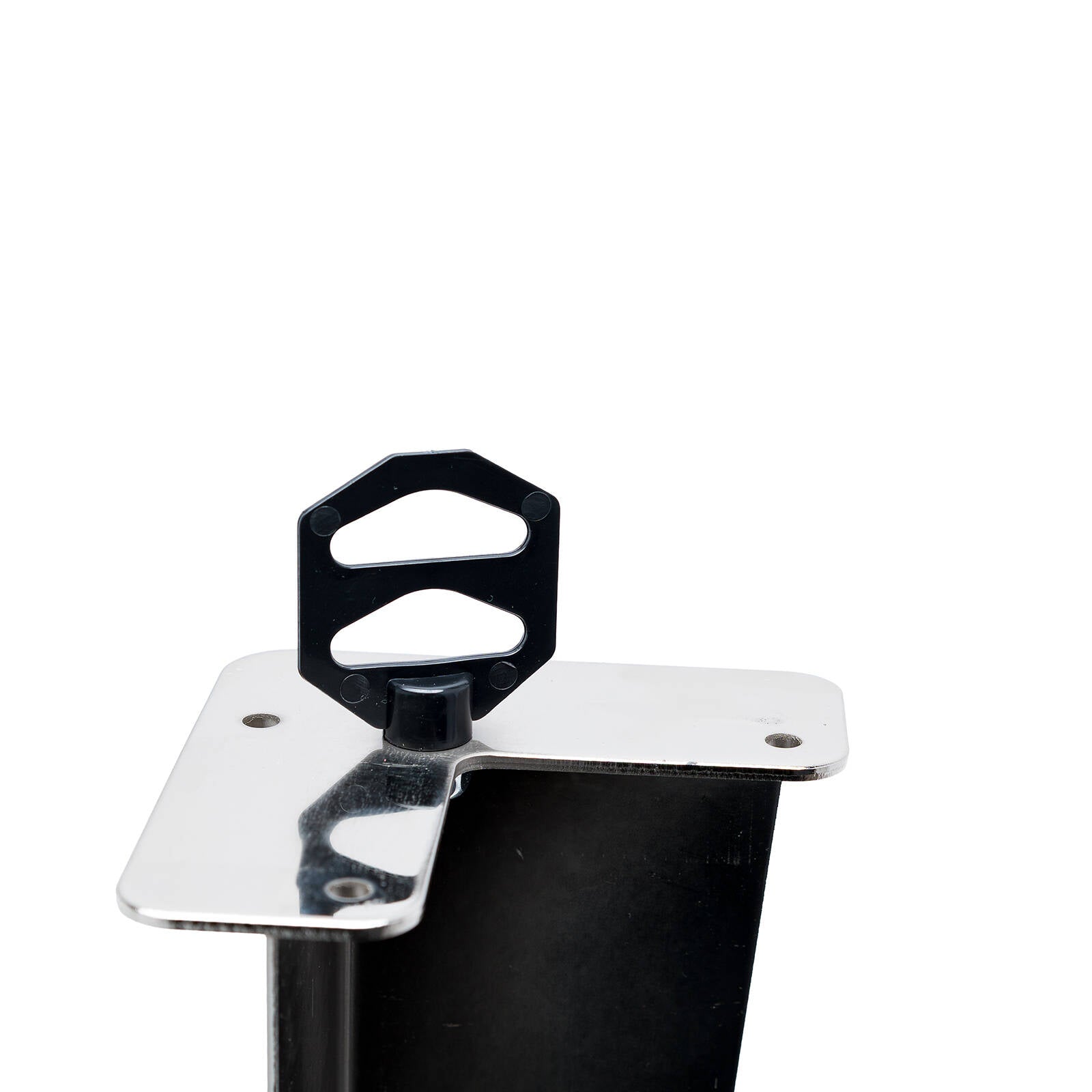 Taskmaster 710 x 2mm Satin Chrome Steel Corner Furniture Leg