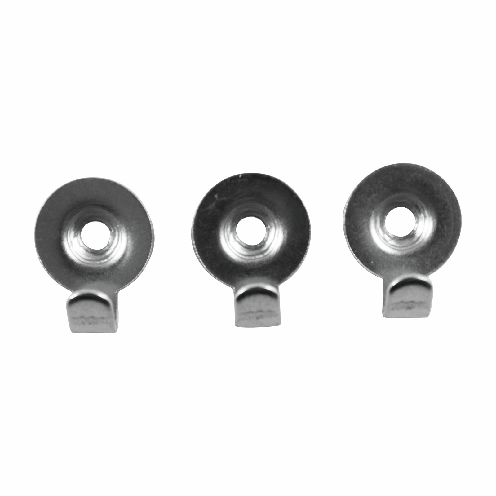 Everhang 20kg Heavy-Duty Zinc Plated Steel Solid Wall Picture Hanging Hook - 3 Pack
