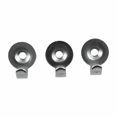 Everhang 20kg Heavy-Duty Zinc Plated Steel Solid Wall Picture Hanging Hook - 3 Pack