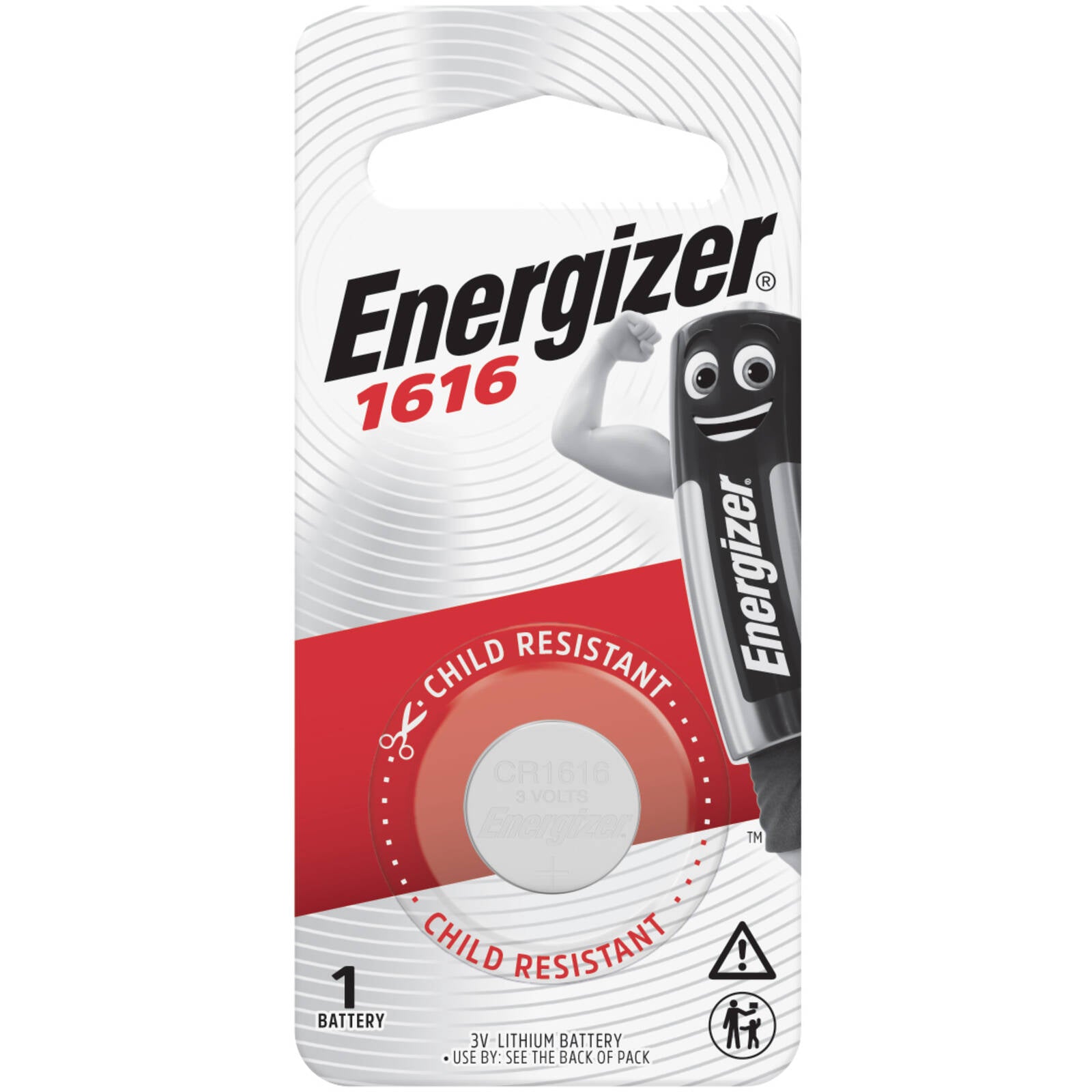 Energizer 1616 Lithium Coin Battery 1 Pack
