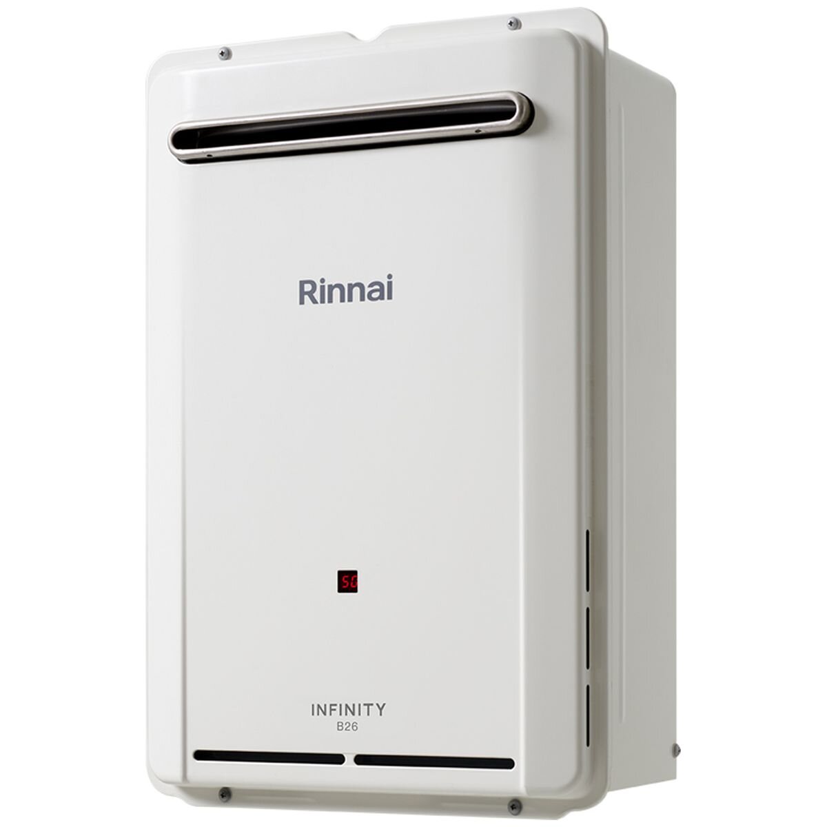 Rinnai Infinity 26 LPG Continuous Flow Hot Water System - Pre-Set 60°C - Puretemp Technology - INF26L60B