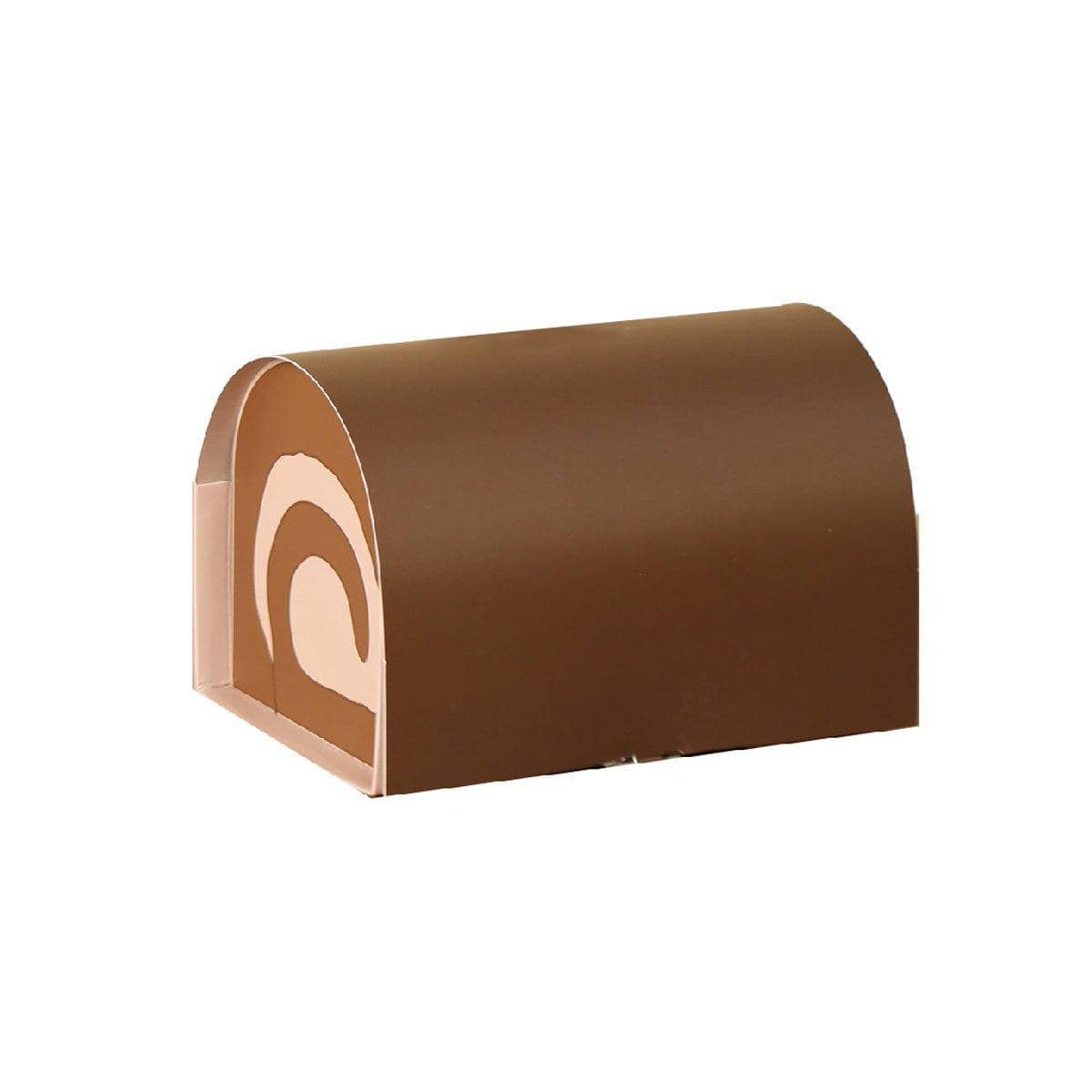 Cake Roll Baking Boxes, Pack of 20 - Brown