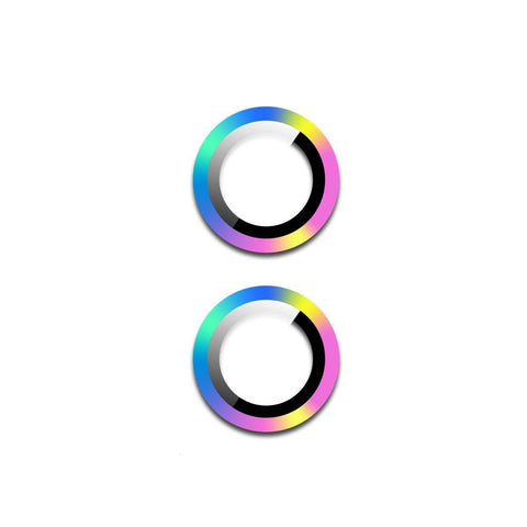 Camera Lens Protector for iPhone 15 and 15 Plus - Rainbow, Pack of 2