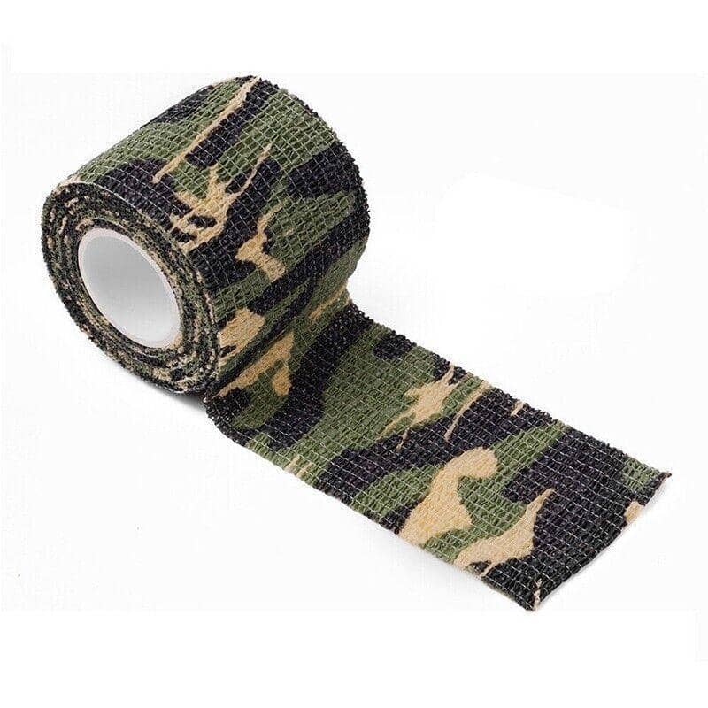 Camouflage Tape, Grass Camouflage - 5cm x 4.5m, 4 Rolls - view 4
