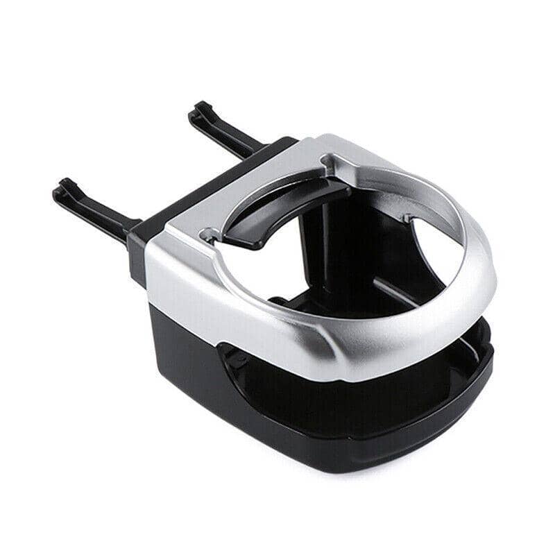 Car Air Vent Cup Holder Drink Tray - Silver - view 2