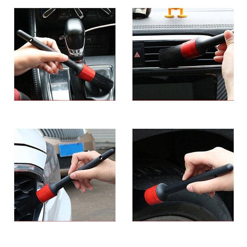 Car Detailing Brush Set for Interior Vents and Dashboards - Set of 5 - view 5