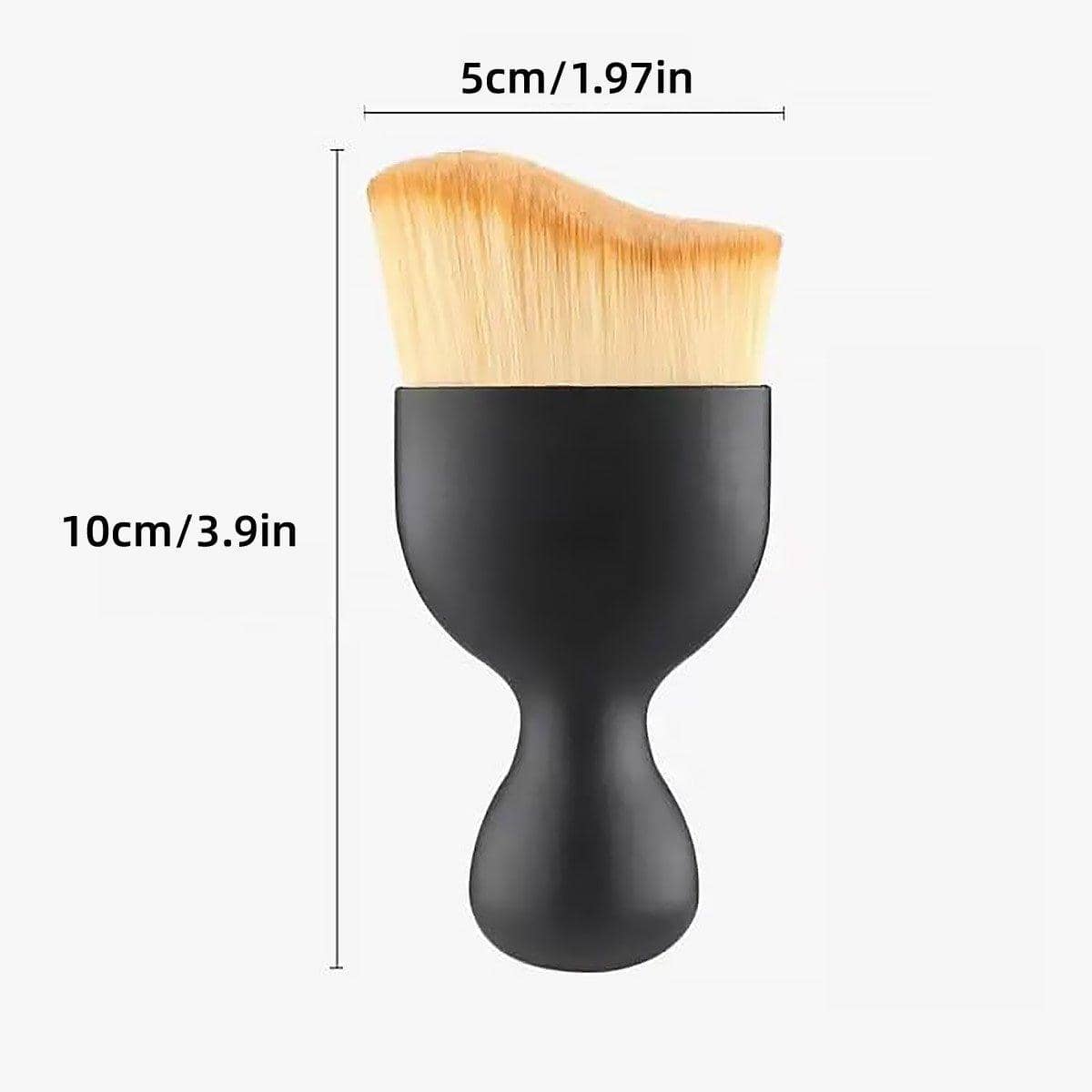 Car Interior Detailing Brush Set - 4 Brushes, Black Handle - view 3