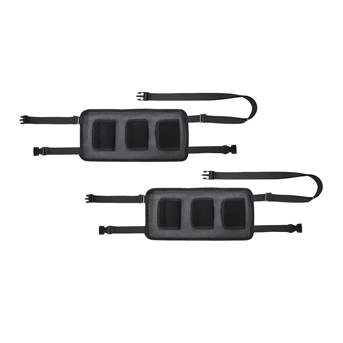 Car Rear Seat Fishing Rod Holder Strap Pair with Storage Rack for Vehicles - view 2