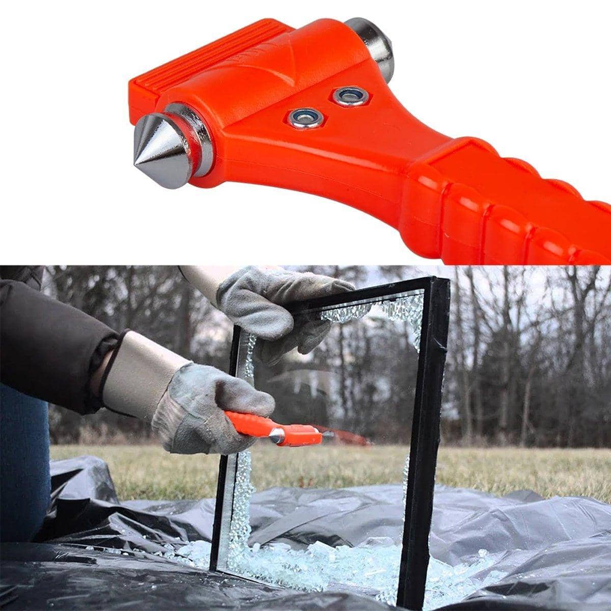 Car Safety Hammers with Seatbelt Cutters, Pack of 2 - view 4