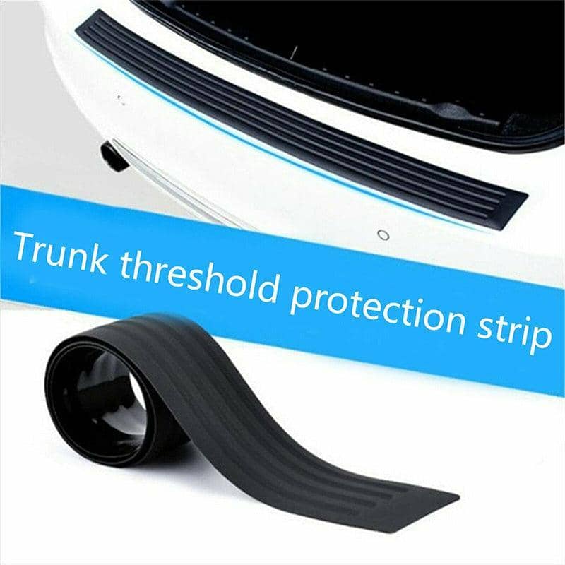Car Trunk Rear Edge Protector Rubber Bumper Guard, 90 x 8 x 0.3 cm - view 4