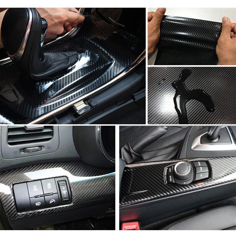Car Vinyl Wrap Sheet, 152 x 30 cm - Matte Black - view 5