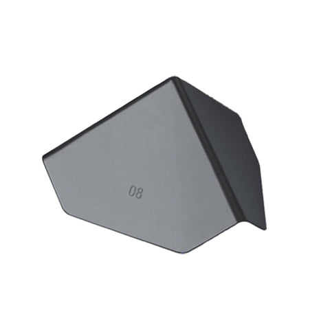 Cardboard Box Corner Protectors for Moving and Shipping, Pack of 50 - Grey Wedge, Style 2 (8 x 7.5 cm)