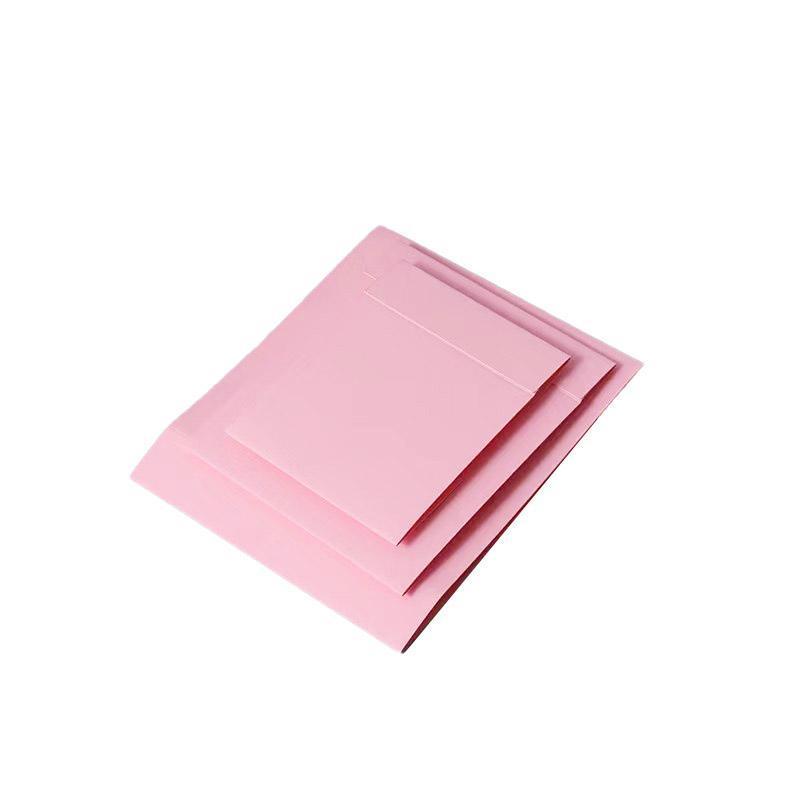 Cardboard Storage Box Covers - Light Pink, 9 x 9 x 2 cm, Pack of 50