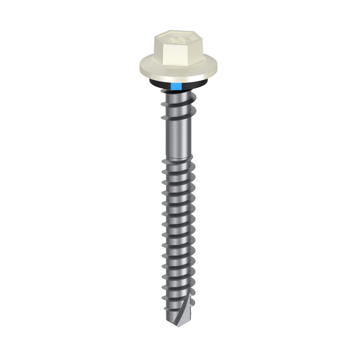Bremick Vortex Plus Roofing Screw 6.2 x 50mm - Box of 100 - Hex Drive - Watertight Seal - SuperSaverAU - view 3