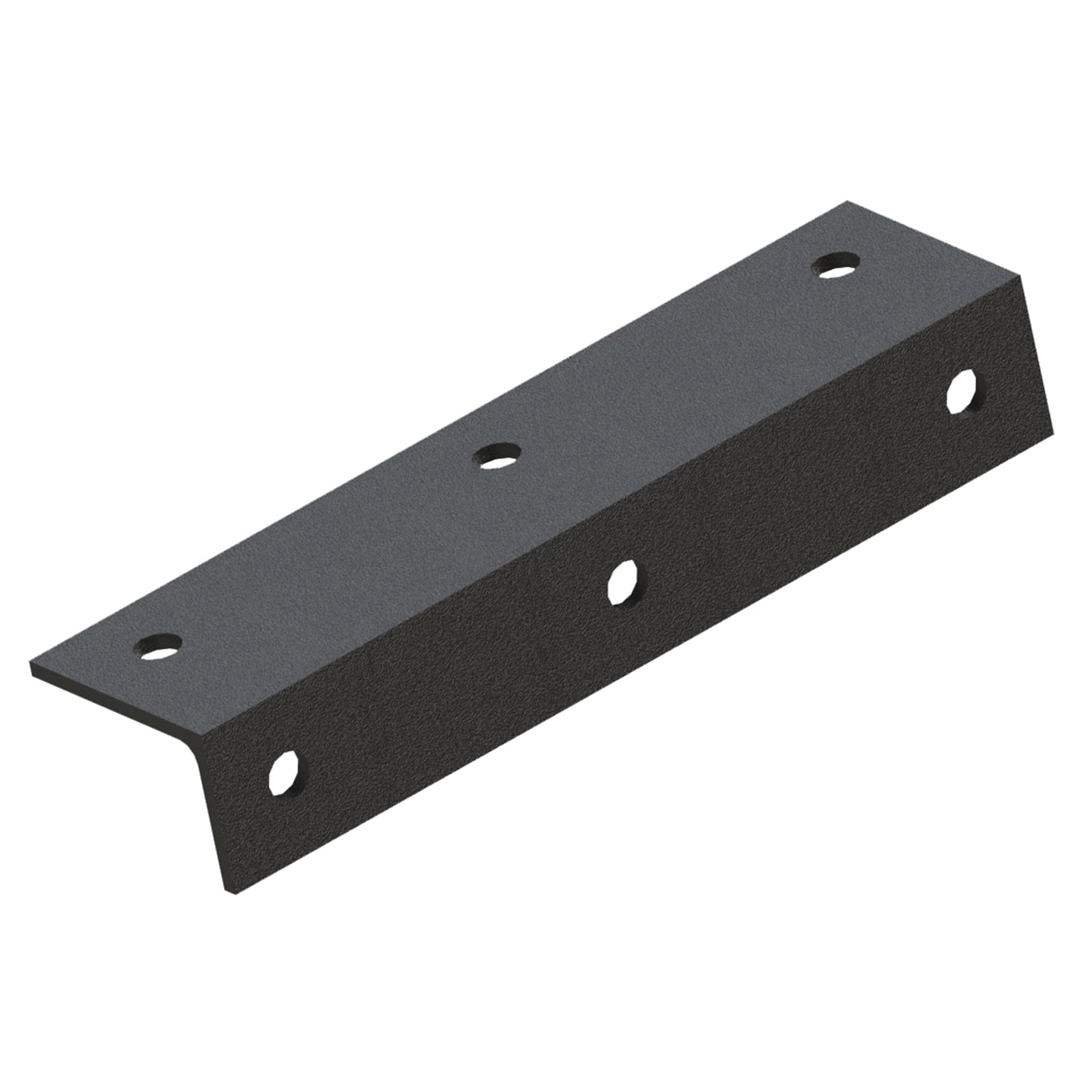 Dunnings 75 x 50 x 5 x 290mm M12 Galvanised Steel Structural Angle Bracket
