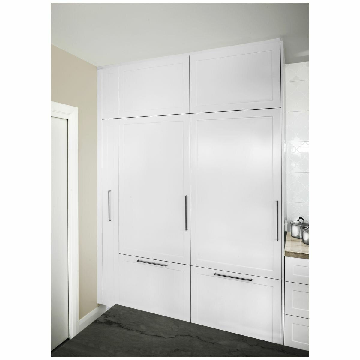 Fhiaba 90cm Integrated Refrigerator with Trimode and Ice Maker - Left Hinge, Total No Frost - S8990TST3IA