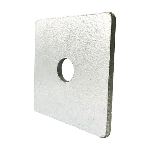 Macsim Square Washer - 75mm x 75mm x 5mm - Galvanised - Heavy Duty - SuperSaverAU - view 1