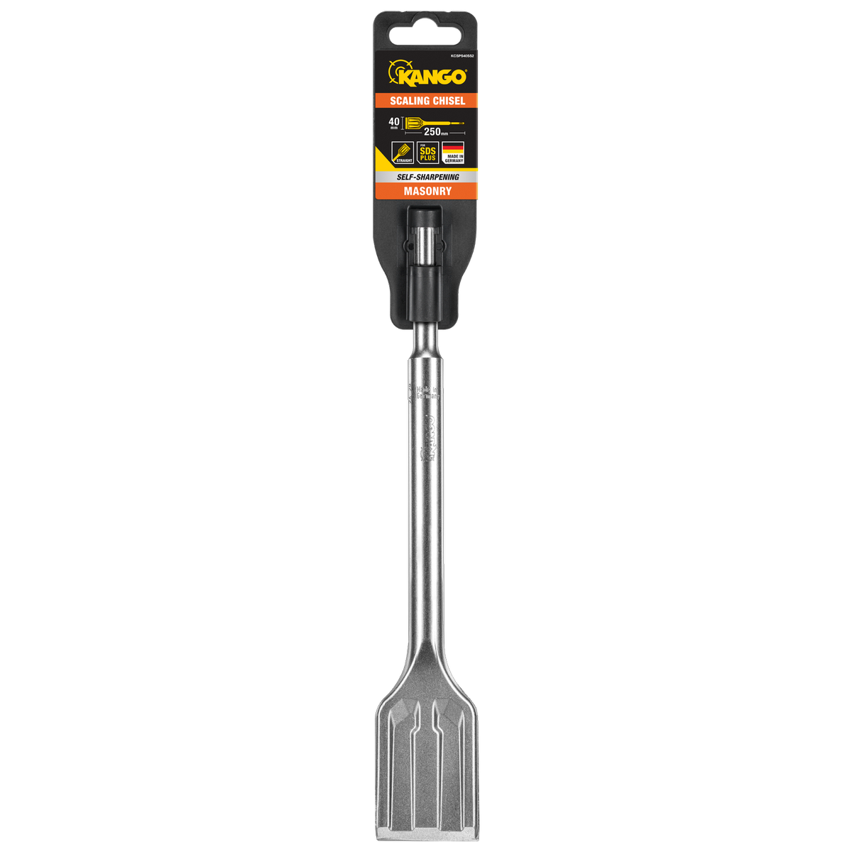 Kango 40mm x 250mm SDS Plus Self-Sharpening Scaling Chisel