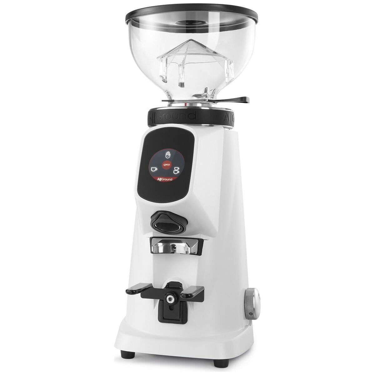 Sanremo AllGround Coffee Grinder - White, 64mm Titanium Flat Burrs, 250g Hopper - SRSGF00081L0