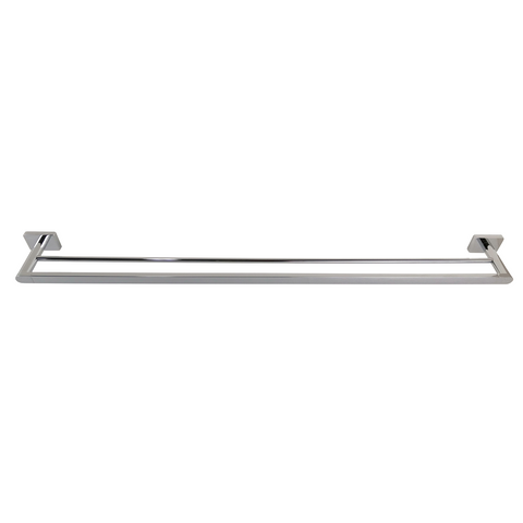 Barelli Rigoni 900mm Chrome Plated Zinc Alloy Double Towel Rail