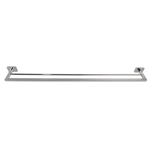 Barelli Rigoni 900mm Chrome Plated Zinc Alloy Double Towel Rail