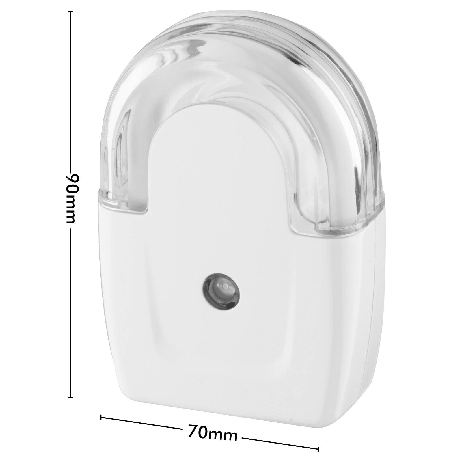 Arlec NL0040 240V N Shaped Auto Sensor LED Night Light - White