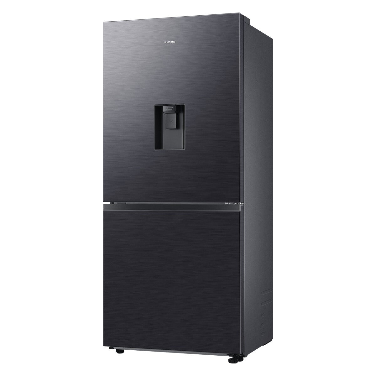 Samsung 455L Bottom Mount Fridge - Black, Non-Plumbed Water Dispenser, SmartThings Wi-Fi - SRL4600BD