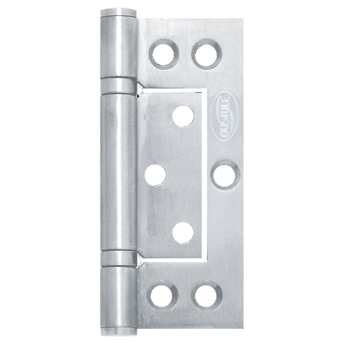 Austyle 100 x 47 x 2.5mm 304 Stainless Steel Fast Fix Non-Mortise Flush Hinge