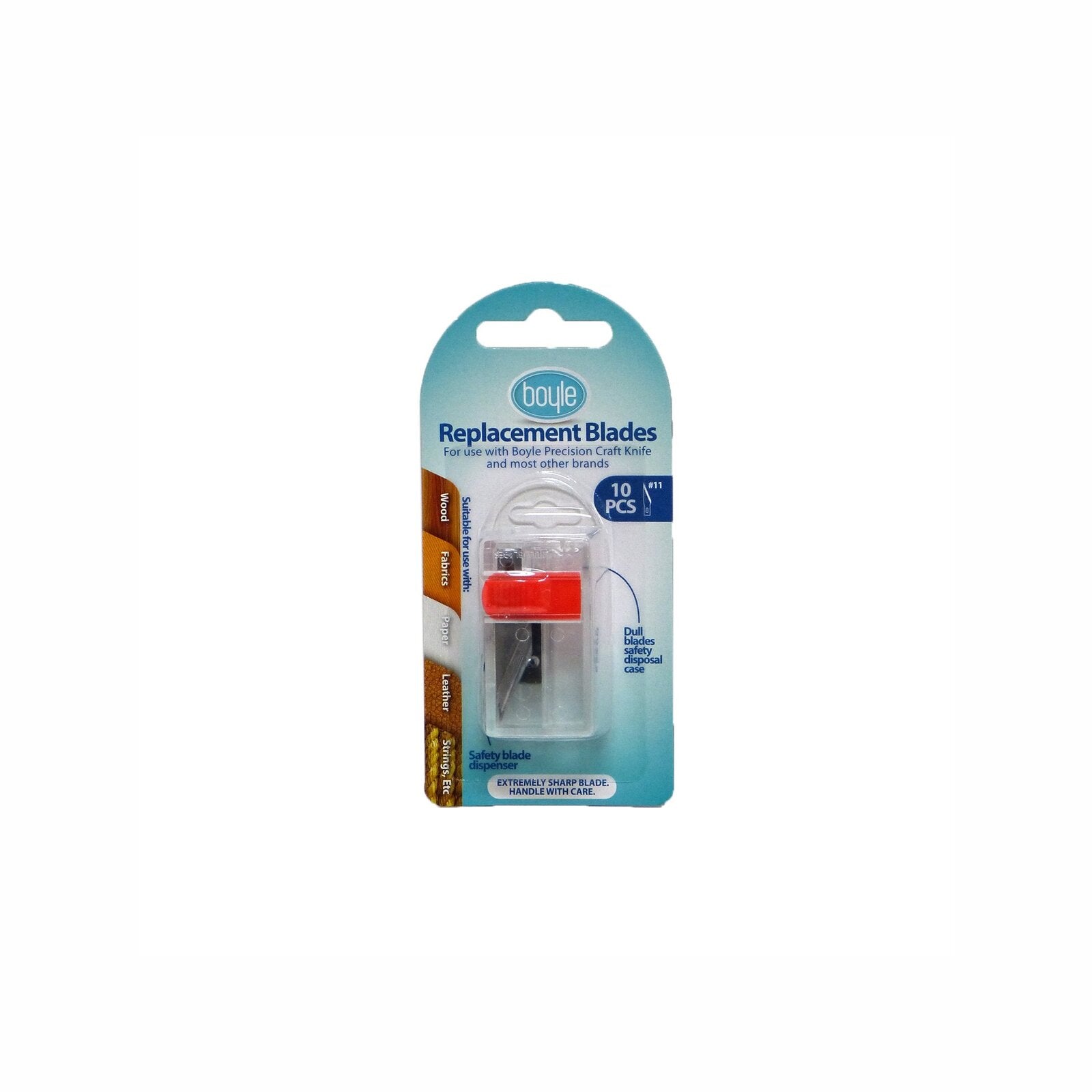 Boyle 10 Piece No. 11 Craft Knife Blades