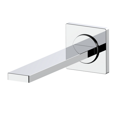 Mondella Chrome Rococo Bath Spout - 200mm - Lead-Free Stainless Steel - SuperSaverAU - view 1