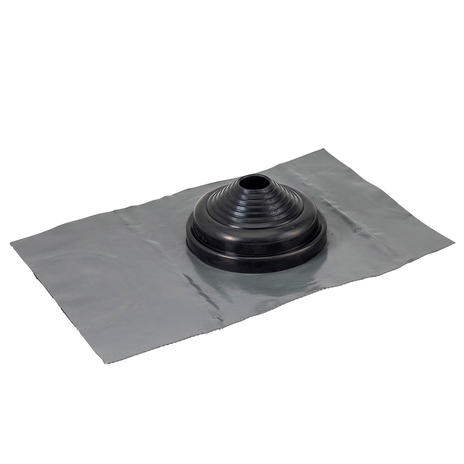 Deks 50-170mm Grey Black EPDM Rubber Rapid Flash Dektite Roof Flashing