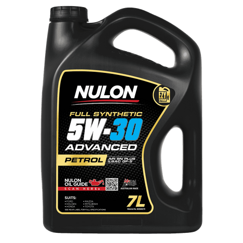 Nulon Full Synthetic 5W-30 Advanced Engine Oil 7L for Petrol Cars