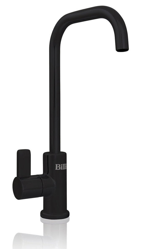 Billi Home FT still filtered water square slimline dispenser - matte black, no power needed - 911000SMB