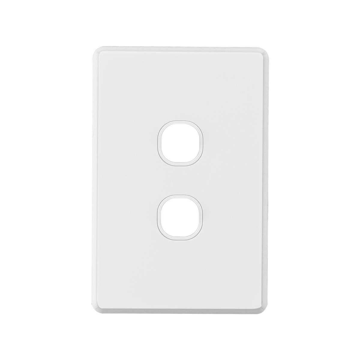 DETA S-Line Series 2 Aperture Wall Plate Polycarbonate 6362PB