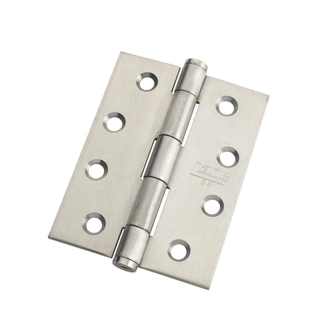 Lane Satin Stainless Steel Butt Hinge 100 x 75 x 2 5mm Smooth Action - SuperSaverAU - view 1