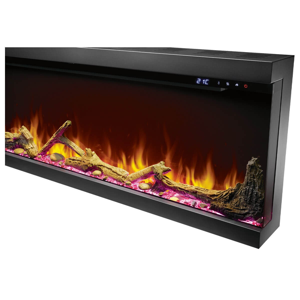 Napoleon Astound 62 FlexMount Electric Fireplace - Vent-Free, Smart Control, Eco and Boost Modes - NEFL62AB-AU