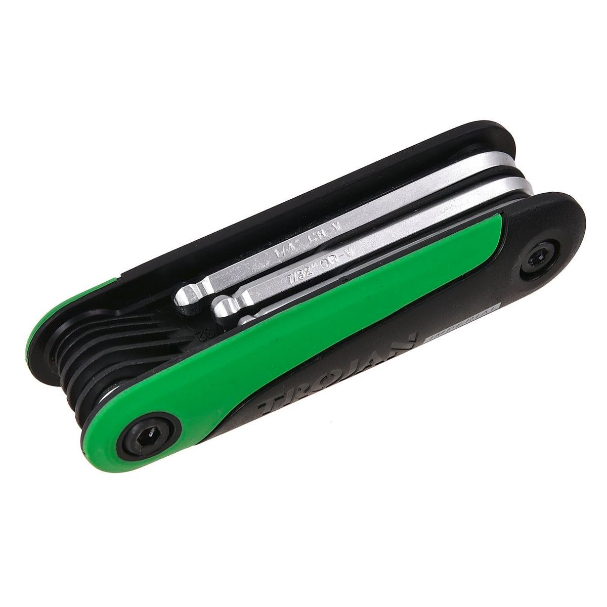Trojan 8 Piece Hex Key Set - Chrome Vanadium Steel - 1/16" to 1/4" - SuperSaverAU - view 1