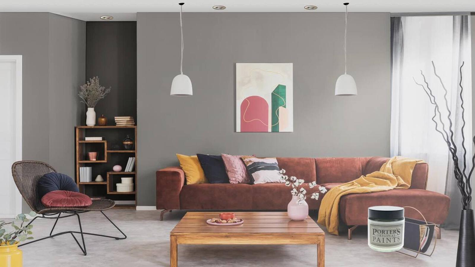 Porter's Paints Broadwall 100ml French Green Eggshell Wall Paint