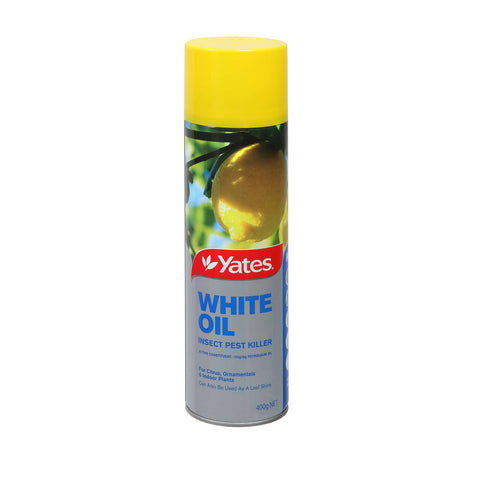 Yates White Oil Insecticide Aerosol 400g Pest Spray for Plants