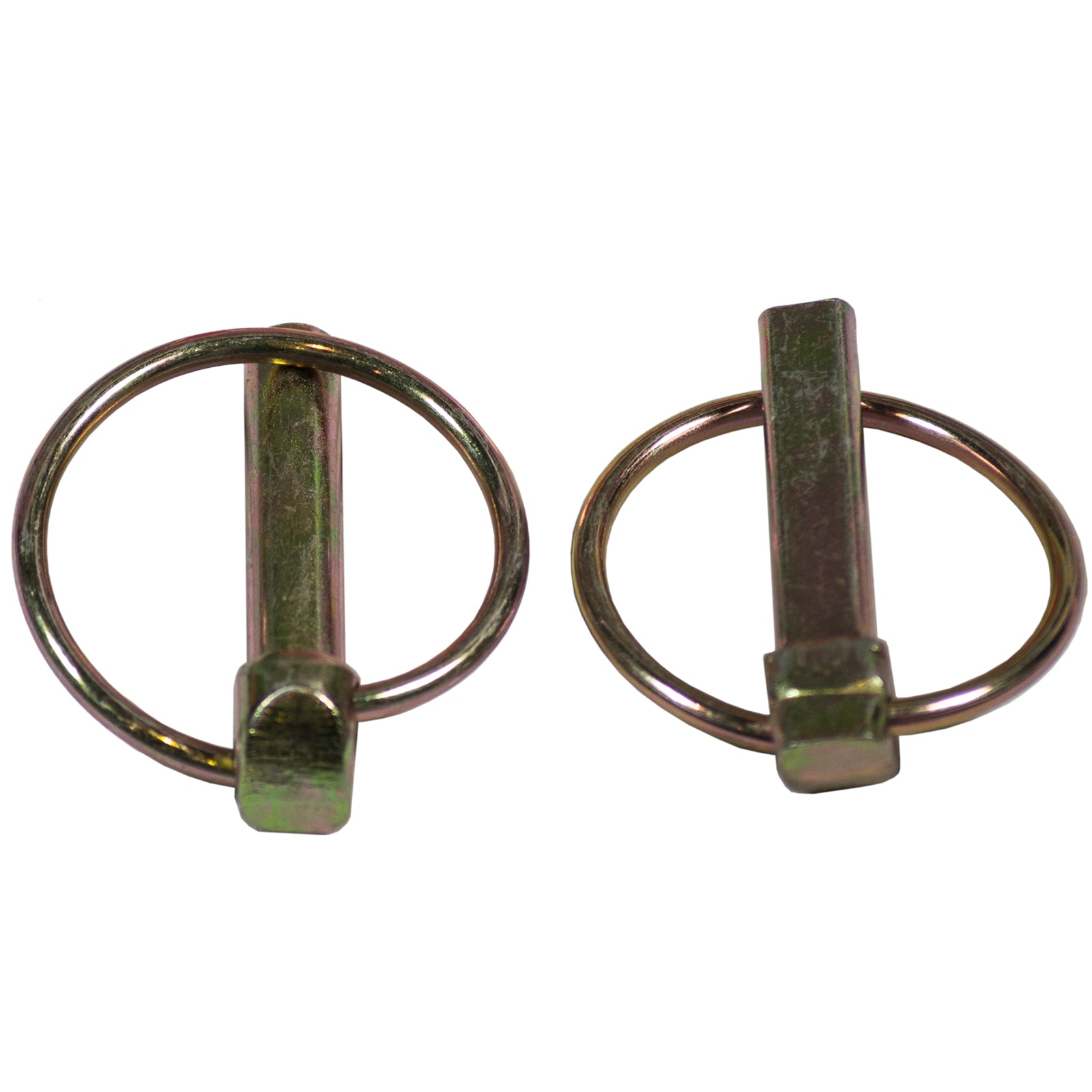 Goliath 9.5mm Brass Coated Steel Lynch Pin, Pair