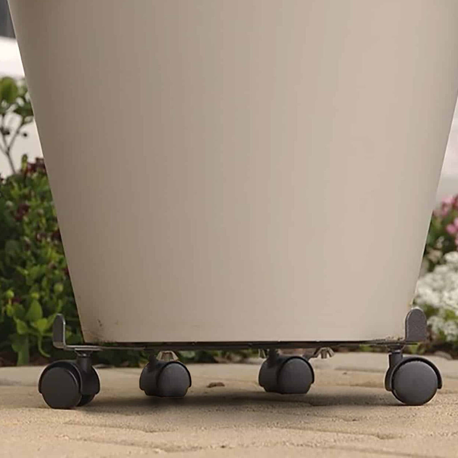 Jack 4 Wheel Heavy Duty Extendable Pot Mover, Steel, 100kg Capacity, Indoor & Outdoor