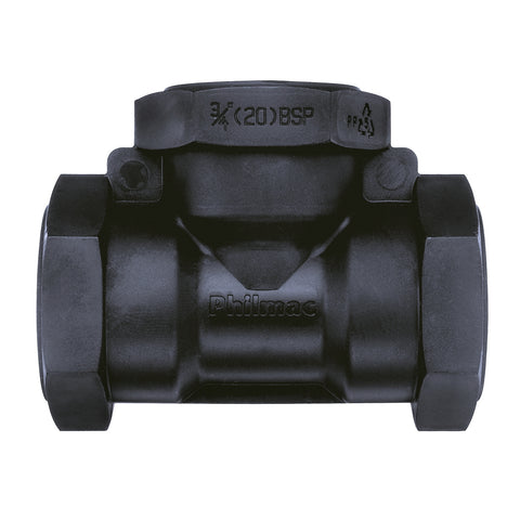 Philmac 3/4" BSP FI Threaded Polypropylene Pipe Tee - PN16 Underground Rated